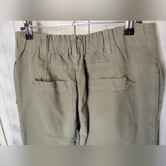 NWOT FREE PEOPLE Hayden Pull On Drawstring Pants Women's Small Green - Picture 8 of 9